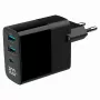 Gembird TA-UC-PDQC30LCD-BK-02 mobiilseadme laadija Universaalne Must AC Kiirlaadimine Siseruumides