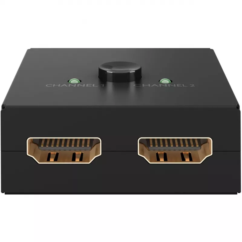 HDMI-lüliti Goobay 58485 1 sisend 1 väljund 52mm x 49.5mm x 22.5mm