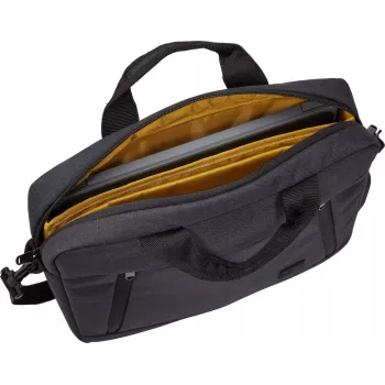 Case Logic Huxton | Sobib kuni 13,3-tollisele sülearvutile | Laptop attaché | Must | Õlarihm
