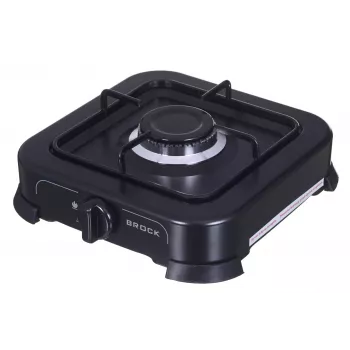 Gaasipliit BROCK GS 2001 BK, ühe põletiga, käsitsijuhtimine