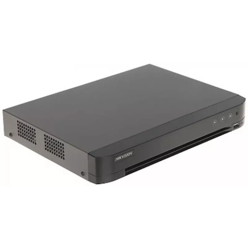 DVR Hikvision IDS-7204HUHI-M1/X/4A+4/1ALM — 4-kanaliline AHD/HD-CVI/HD-TVI/CVBS/IP salvesti AcuSense'iga