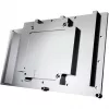Taustplaat Alphacool 10259 alumiinium kroom vask must 153,3 mm