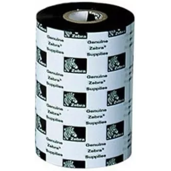 Termosiirderibbon Zebra 4800 Resin 220 mm x 450 m, must, südamiku Ø 25 mm