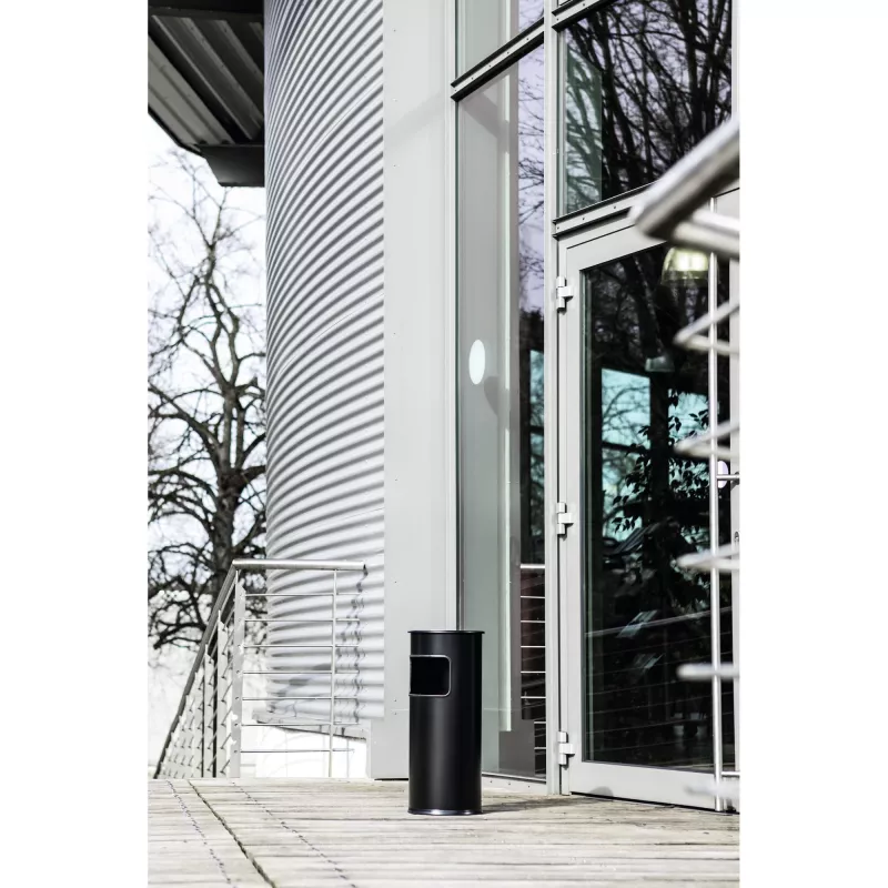 Prügikast Durable 333023 17 L ümmargune metallist hõbedane