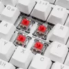 Sharkoon SGK25 75% QWERTZ USB juhtmega RGB LED klaviatuur, valge