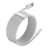 USB-kaabel Baseus TZCATZJ-02 1,5 m USB A USB C valge