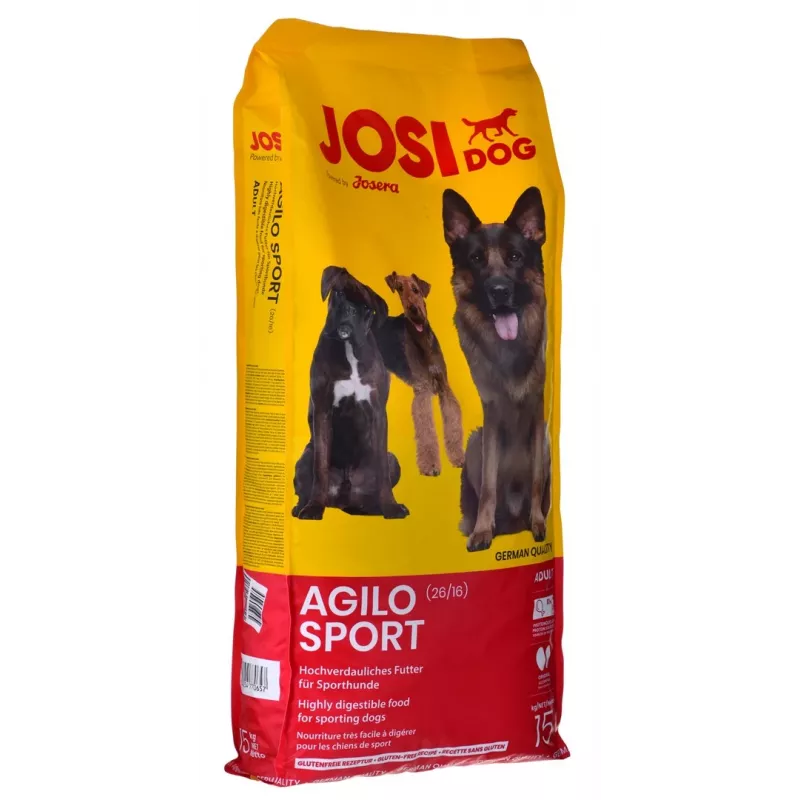 JOSERA JosiDog Agilo Sport - kuiv koeratoit - 15 kg