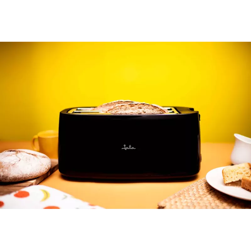 Röster Jata JETT1585 2-viiluline 1400 W Must nupp- ja pöördnupujuhtimine 230 V pesa laius 25 cm pesa sügavus 3 cm