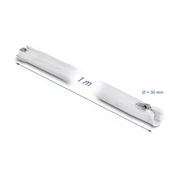 Põimitud kaitsekest DeLOCK 20822 1 m x 30 mm Valge