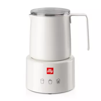 Automaatne piimavahustaja Illy 22984 valge roostevaba teras AC 230V