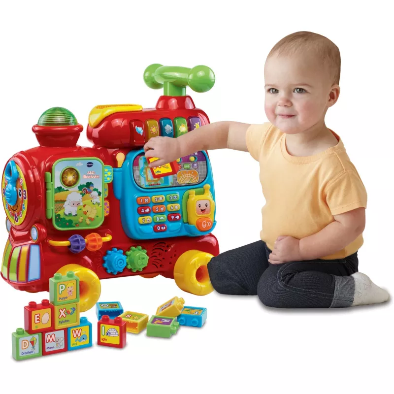 VTech Baby ABC - Rong, 1 kuu(d), 4 ratast, Mitmevärviline, 3,55 kg