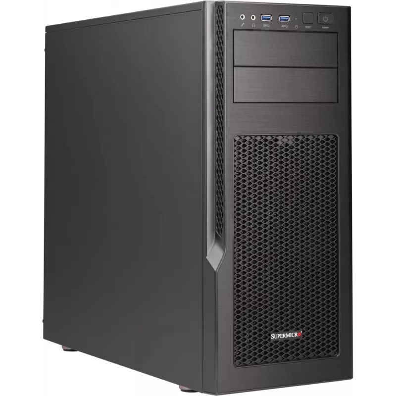 Arvutikorpus Supermicro SuperChassis GS5A-754K Midi Tower Must, Hall