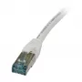 Patchikaabel RJ45 - CAT6A 500Mhz - 2m - valge - S-STP(S/FTP) - TPE/LSZH(Superflex) - AWG26 - Synergy