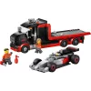 LEGO CITY 60493 F1 esitlusveok koos Audi F1 võidusõiduautoga