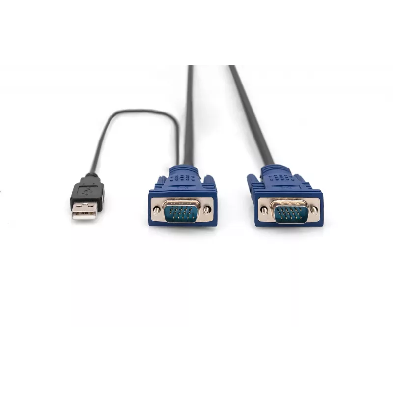KVM-kaabel USB Digitus DS-19232 3m PS/2