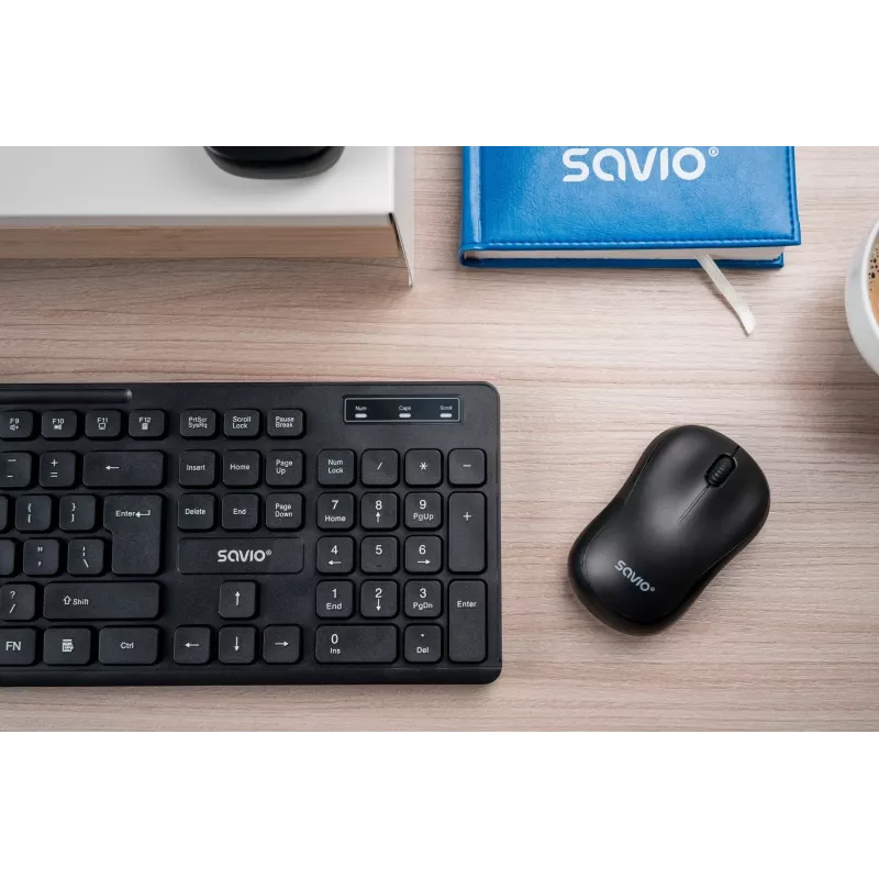 Juhtmevaba hiir SAVIO MB-03, Bluetooth liides, 1000 DPI, AA aku, 99×60×39 mm, 51 g, vastuvõtja kaasas