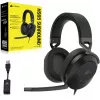 Kõrvaklapid CORSAIR HS65 SURROUND juhtmega mängukõrvaklapid, supra-aural, 3,5 mm + USB adapter, 32 Ω, 282 g, süsinik