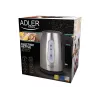 Elektriline veekeetja Adler AD 1273 1 L 1200 W Must Sarapuupähkel Roostevaba teras
