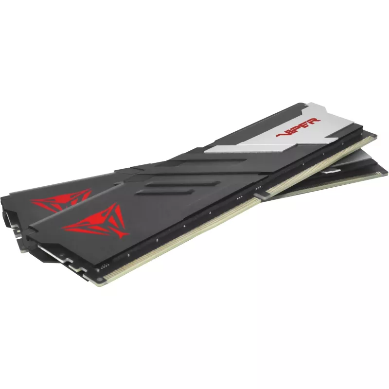 DIMM 32 GB DDR5-5600 (2x 16 GB) Dual-Kit, Arbeitsspeicher schwarz/weiß, PVV532G560C36K, Viper Venom, INTEL XMP
