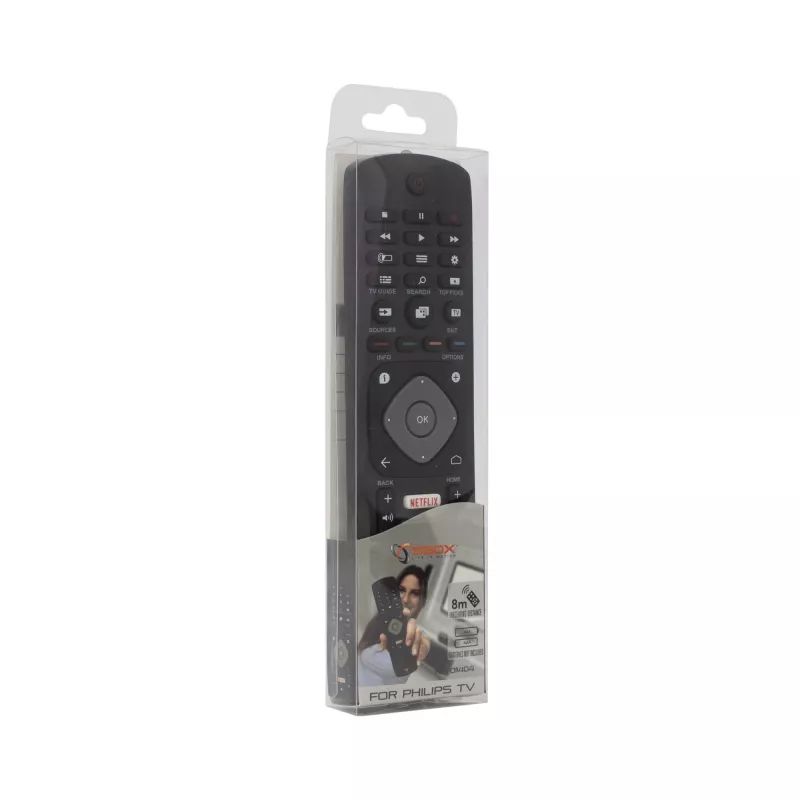 Universaalne kaugjuhtimispult SBOX RC-01404 Philipsi teleritele — ühilduv asenduspult