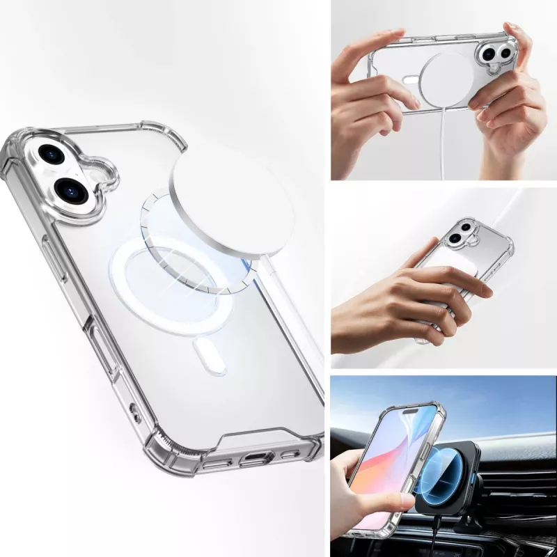Korpus 4smarts iPhone 16 15.5 cm (6.1 tolli) läbipaistev
