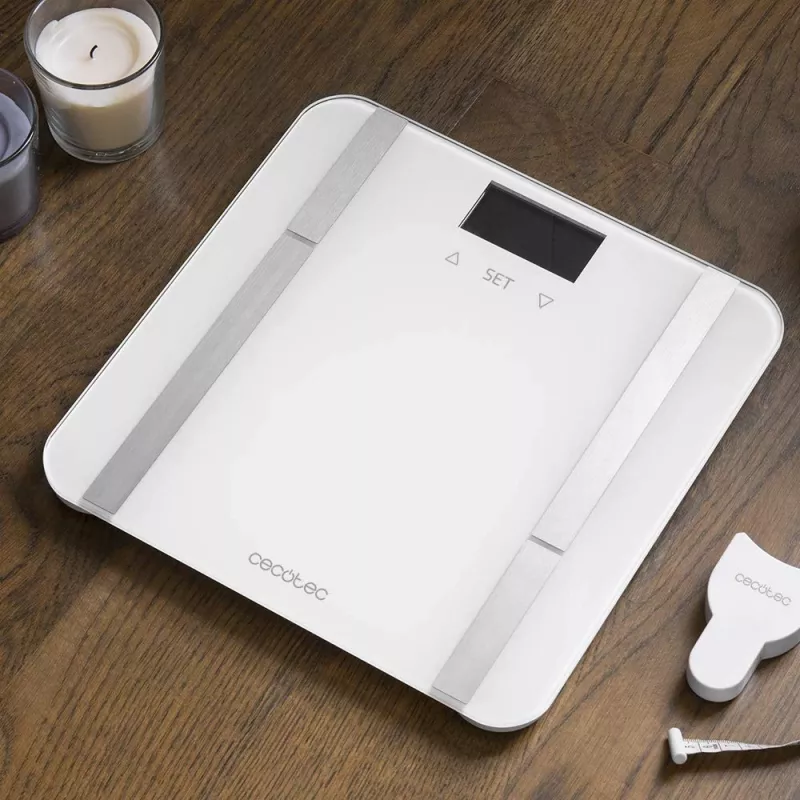 Cecotec | Nutikas vannitoakaal | Surface Precision 9400 Full Healthy | Maksimaalne kaal (kandevõime) 180 kg | Täpsus 100 g | Valge