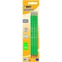 BIC pliiatsid EVOLUTION Originaal kustutuskummiga, HB, komplekt 4 tk 049012