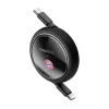 USB-C laadimiskaabel Baseus P10364500113-Z2, 100W, must, USB-C USB-C-le