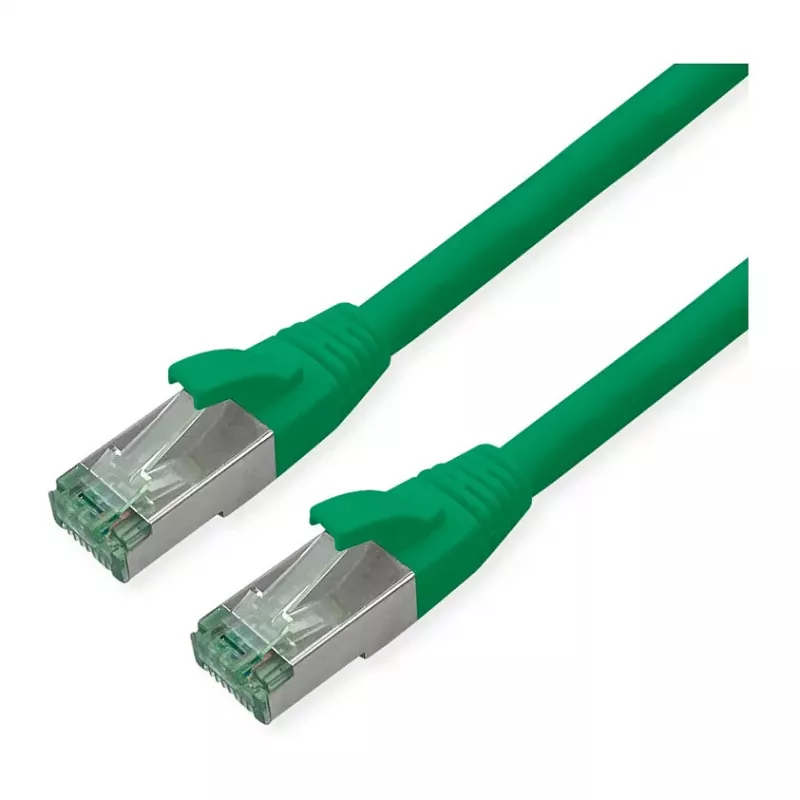 ROLINE RM patch-kaabel Cat.6A S/FTP (PiMF), grn, 0,3 m