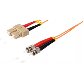 Fibre optic kaabel S/CONN 77920 10 m SC ST oranž