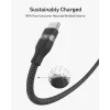 USB-C — USB-C kaabel Anker A82E2 — 0,9 m, USB-C USB-C-le, must