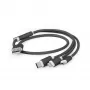 USB 2.0 kaabel Gembird CC-USB2-AM31-1M — USB A pistik, 1 m, must
