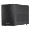 SilverStone SST-SG17B Micro-ATX / Mini ITX korpus - must