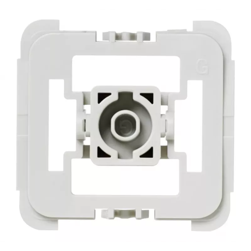 Sisseehitatud dimmer ja lüliti Homematic IP EQ3-ADA-G55, valge, AC, 54×18×53 mm