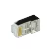 RJ45 pistikupesa LogiLink MP0022 must läbipaistev
