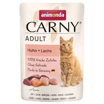 ANIMONDA Carny Adult Chicken and salmon - märg kassitoit - 85 g