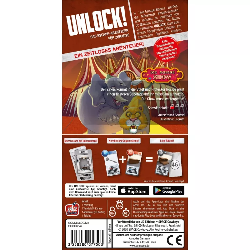 Unlock - Die Noside-Show, peomäng