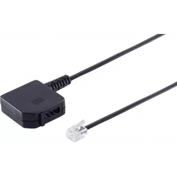 Helos adapter 6P4C pistik TAE F ühenduspesale
