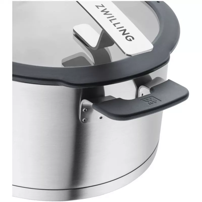ZWILLING SIMPLIFY 66870-004-0 pottide komplekt roostevabast terasest 4 tk. hõbedane must
