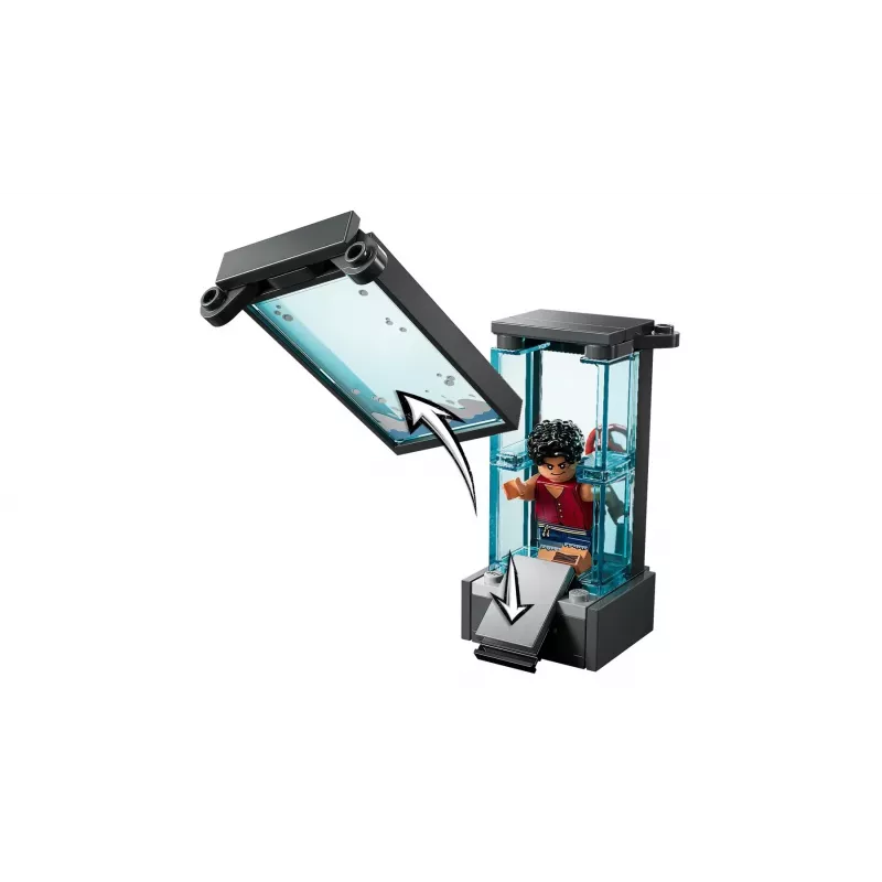 LEGO klotside mängukomplekt Buggy the Clowni tsirkusetelk 75637 — 573 tükki, 4 minifiguuri, vanus 8+