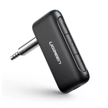 Ugreen CM276 Bluetooth 5.0 audio vastuvõtja AUX-pesa adapter must