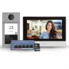 Hikvision DS-KIS604-S(C) videouksesüsteem 2 MP 17,8 cm (7 inch) Must, Hall, Hõbedane