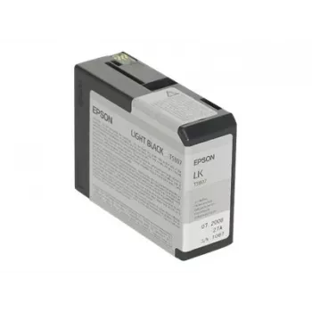 Epson üksikpakend hele must T580700, hele must, pigmendipõhine tint, 80 ml, 1 tk