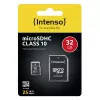 MÄLU MICRO SDHC 32GB C10/ADAPTERIGA 3413480 INTENSO