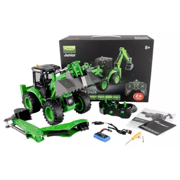 Ekskavaator RC Amewi G1401E 1:14 mõõtkava elektrimootor Li-Ion 1200 mAh, alates 8. eluaastast