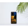 Telefonikohver iKins Samsung Galaxy S20 Ultra jaoks — must, mudel 'Cafe Terrace'