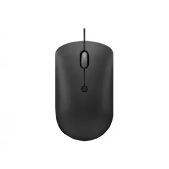 Juhtmega optiline hiir Lenovo GY51D20875 USB USB-C, mõlemakäeline, 2400 DPI, 4 nuppu, must