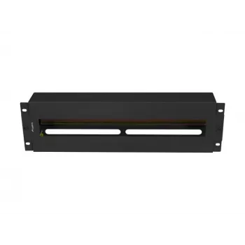 Kaablihalduspaneel Lanberg AK-VDP103-B terasest must 482,5 mm