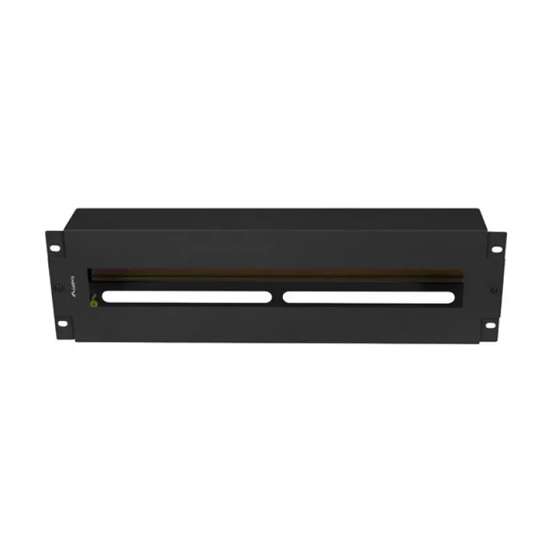 Kaablihalduspaneel Lanberg AK-VDP103-B terasest must 482,5 mm
