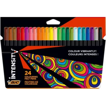 BIC Intensity Up viltpliiatsite komplekt, 24 tk karbis, 978035